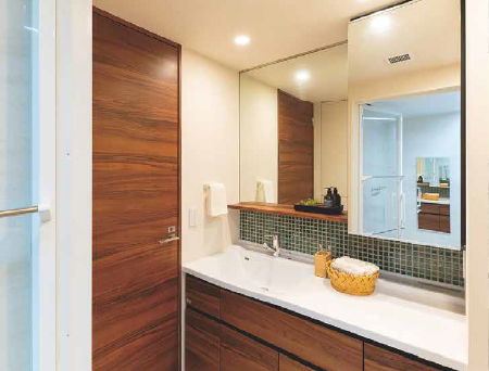 洗面台のリフォーム画像1