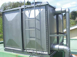 貯水槽のリフォーム後アフター画像